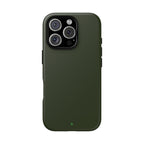 Olive Green Tough Phone Case for iPhone, Galaxy and Google Pixel
