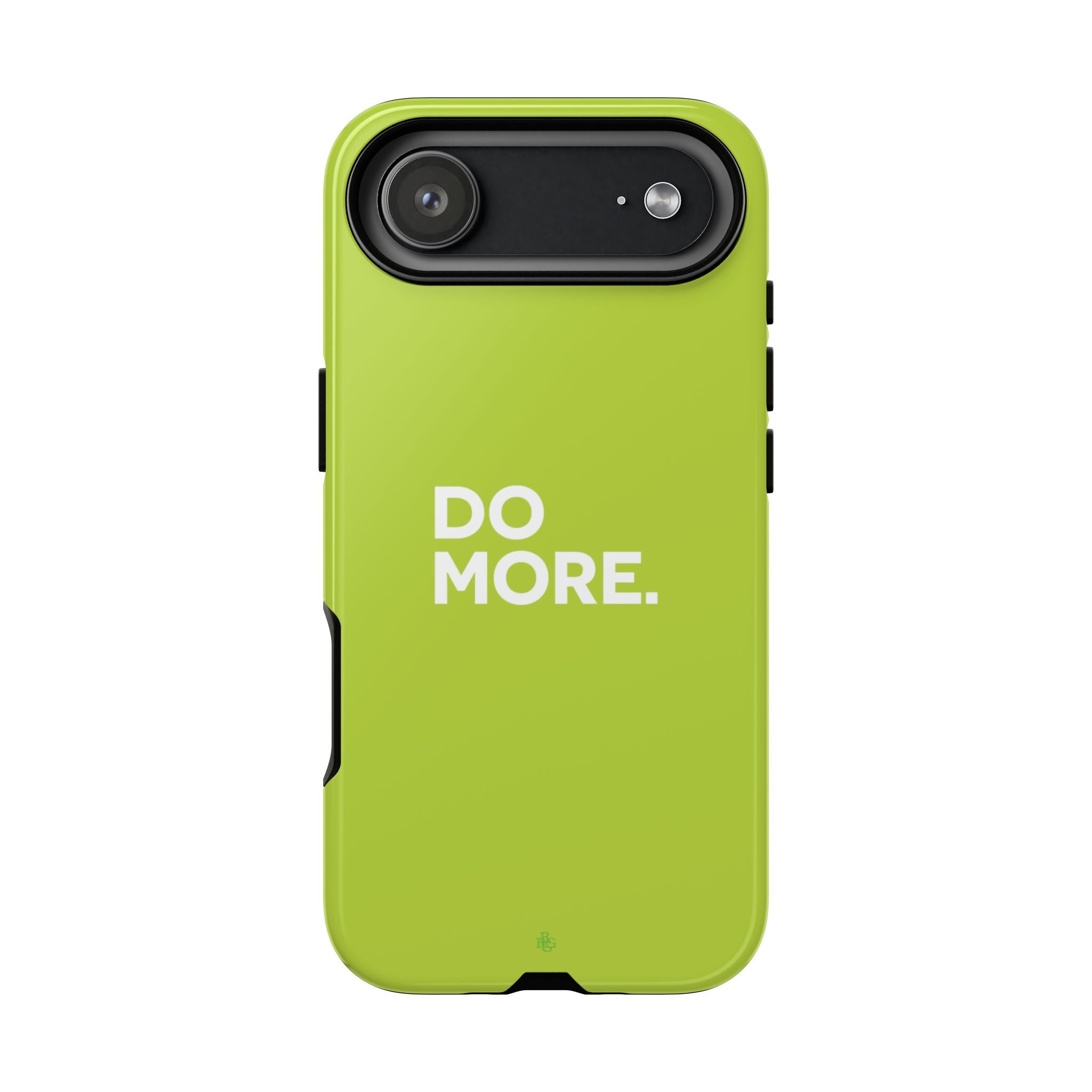 Do More (Neon Yellow) Tough Phone Case for iPhone, Galaxy or Google Pixel