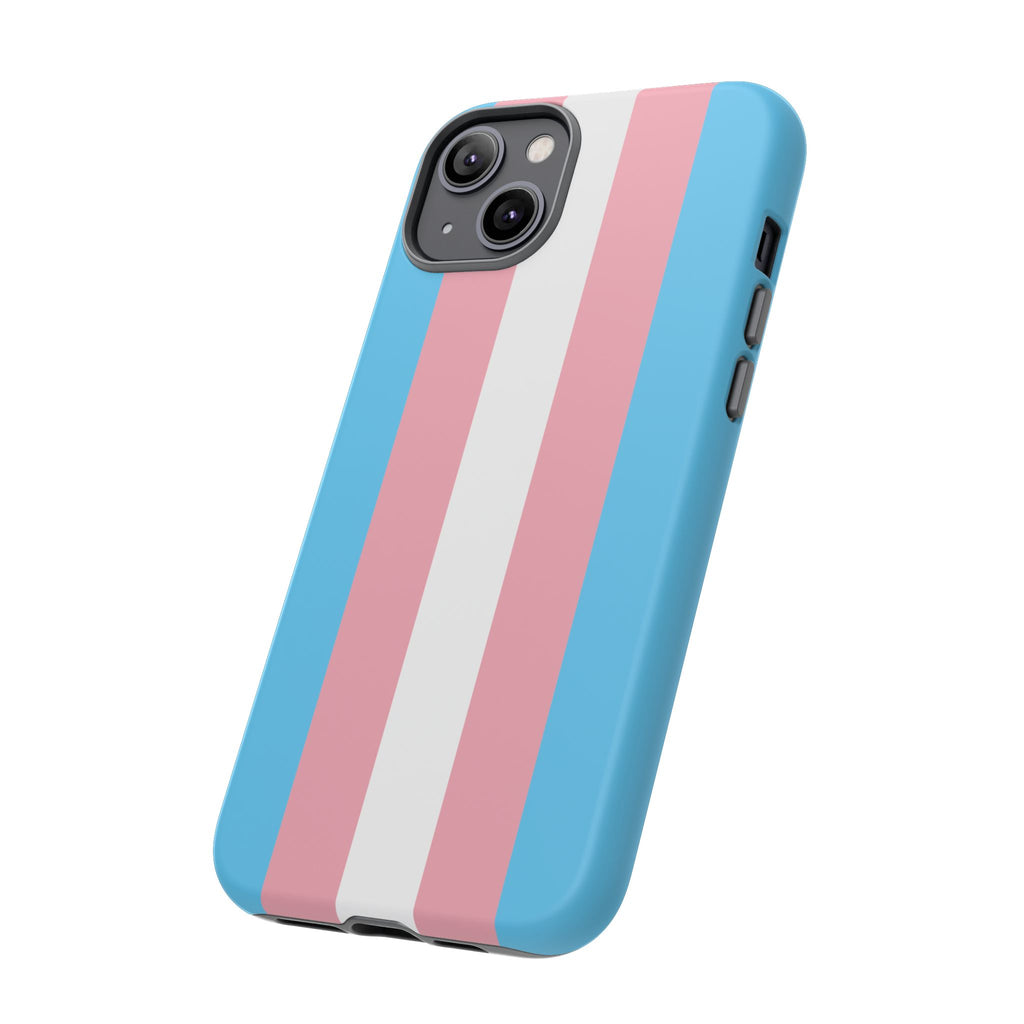 Trans Colors Tough Phone Case for iPhone, Galaxy, or Google Pixel