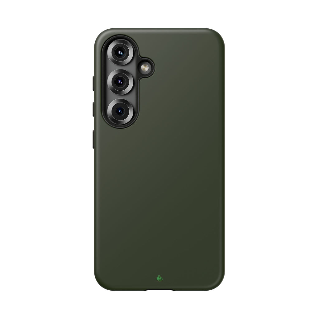 Olive Green Tough Phone Case for iPhone, Galaxy and Google Pixel