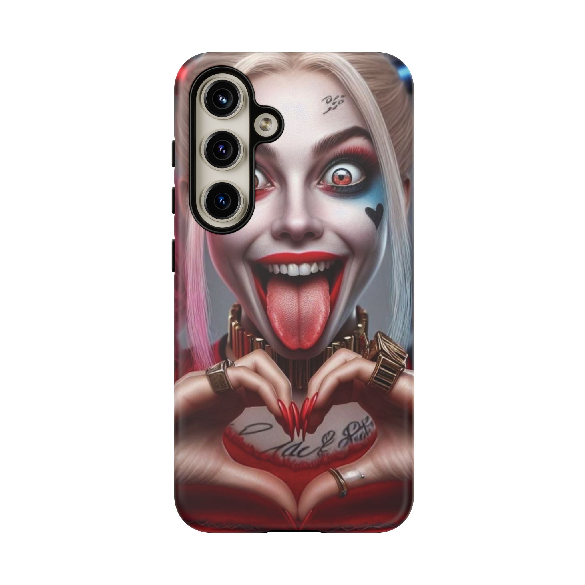 Harley Quinn Tough Phone Case for iPhone, Galaxy, or Google Pixel