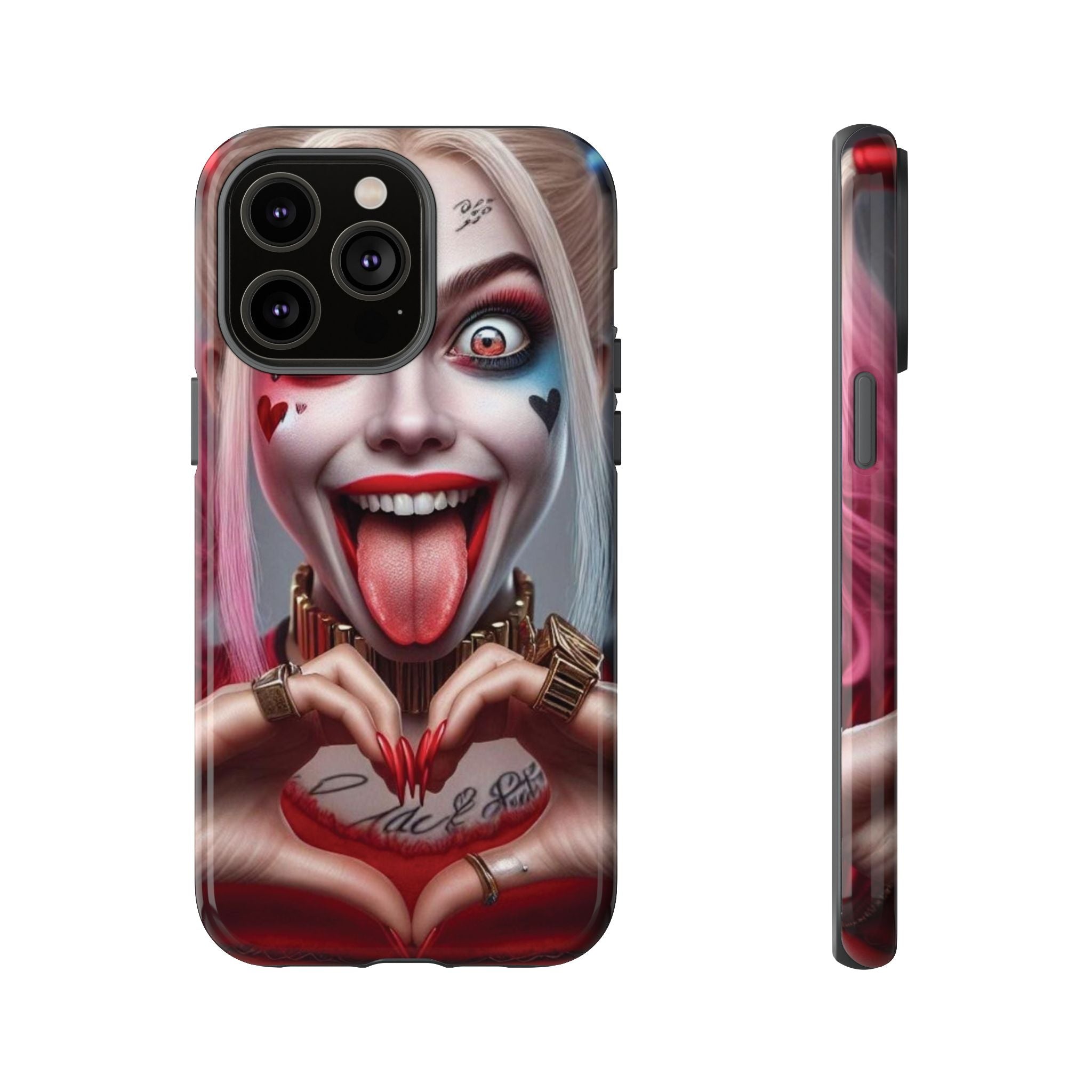 Harley Quinn Tough Phone Case for iPhone, Galaxy, or Google Pixel