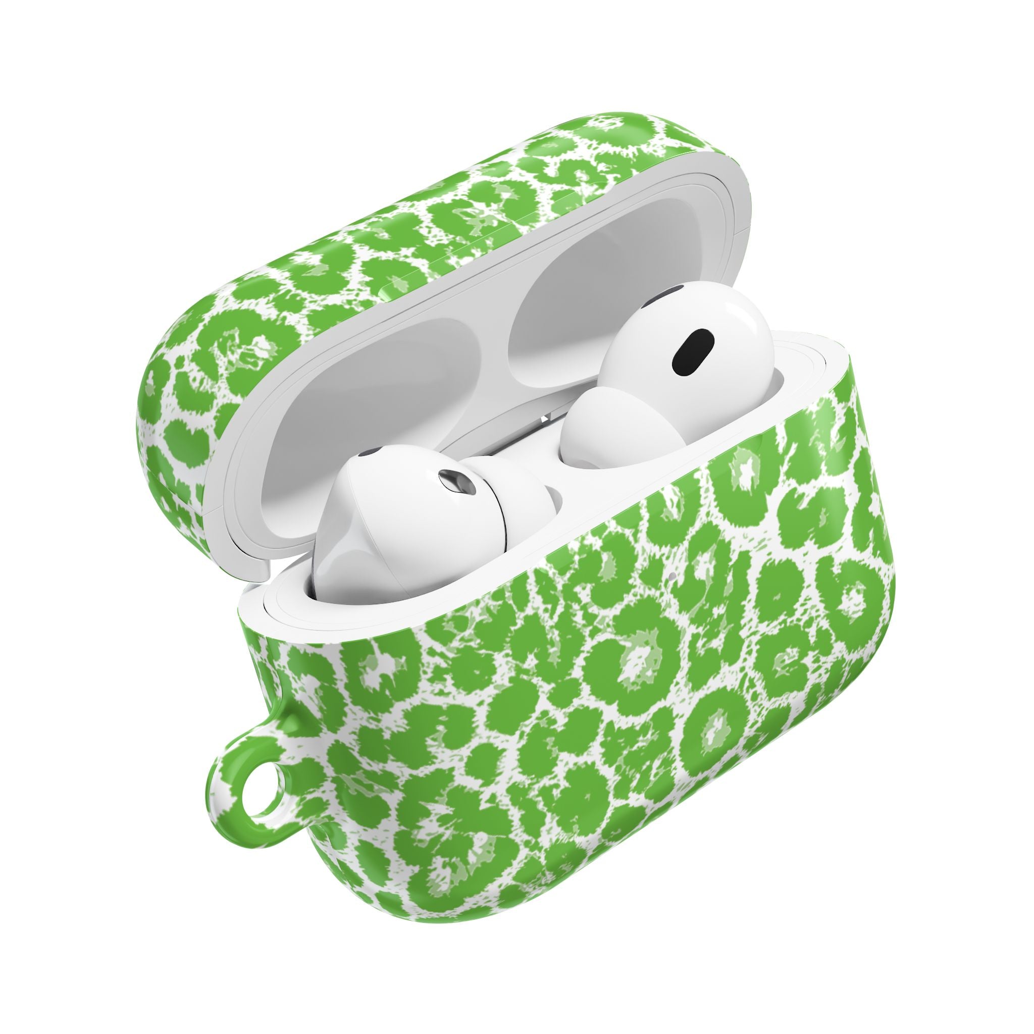 Green Leopard AirPod Cases