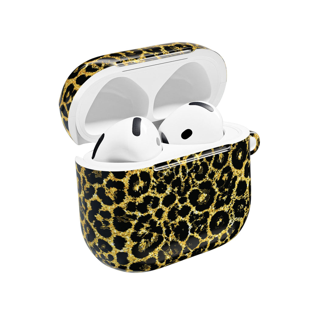 Gold Leopard AirPod Cases