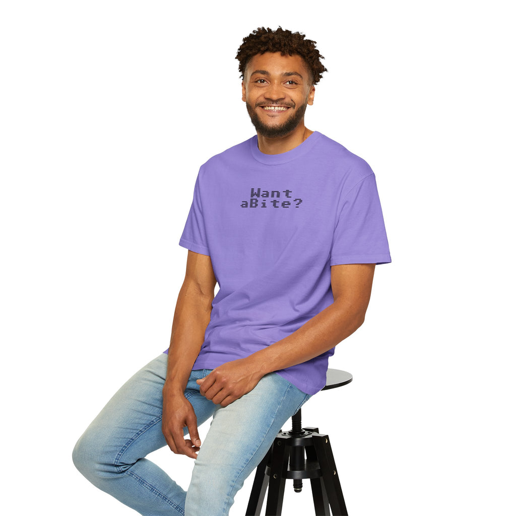 Want a Bite Unisex Garment-Dyed T-shirt