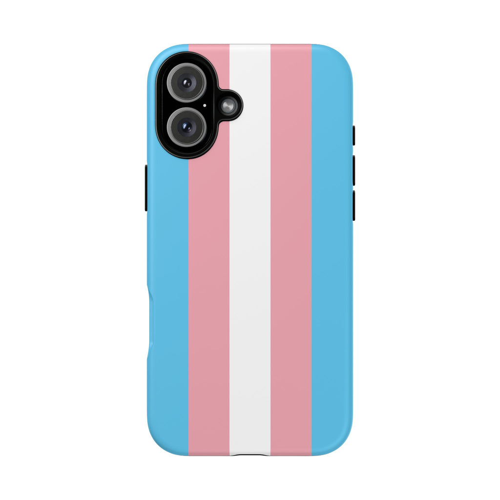 Trans Colors Tough Phone Case for iPhone, Galaxy, or Google Pixel