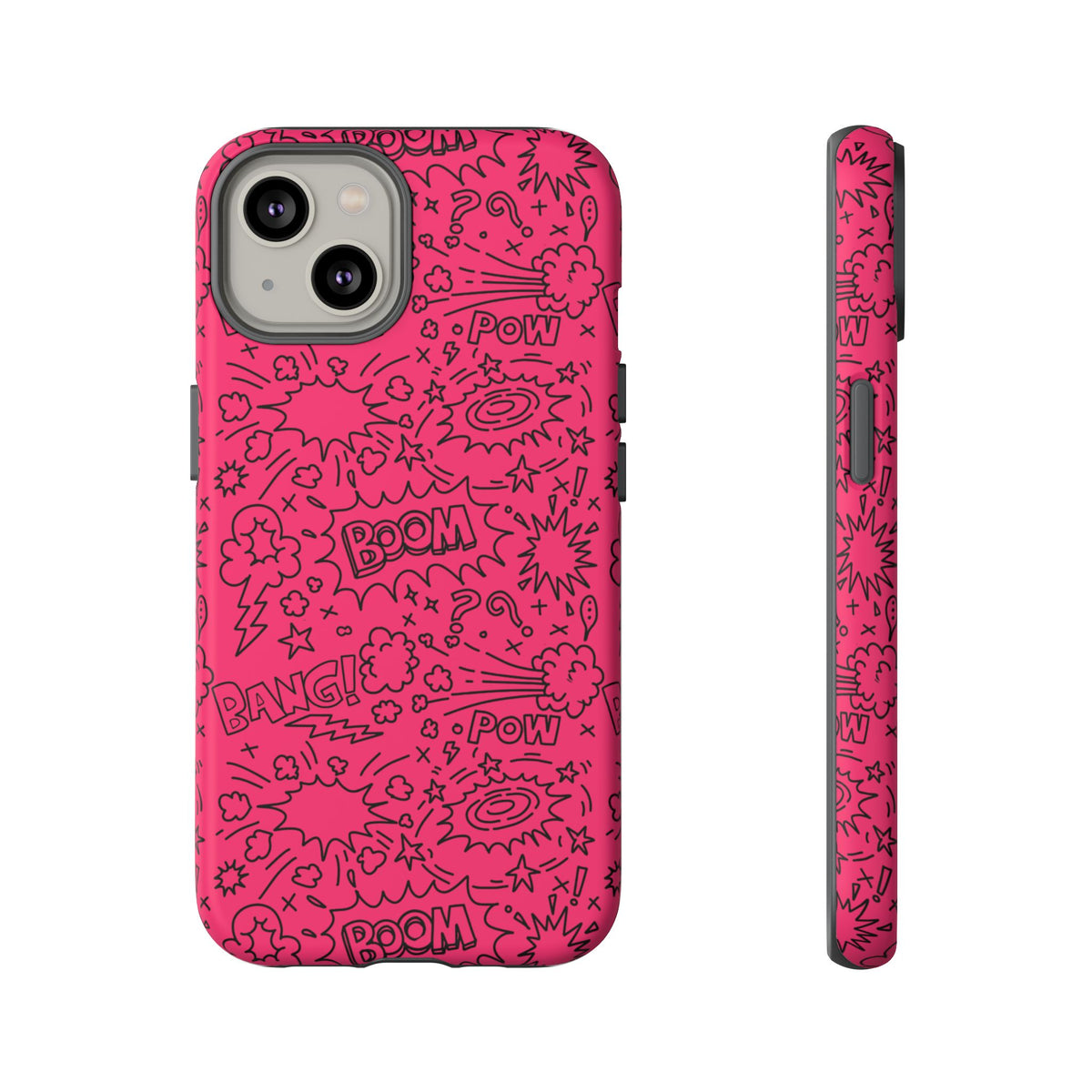 Boom Wow Tough Case for iPhone, Galaxy, or Google Pixel