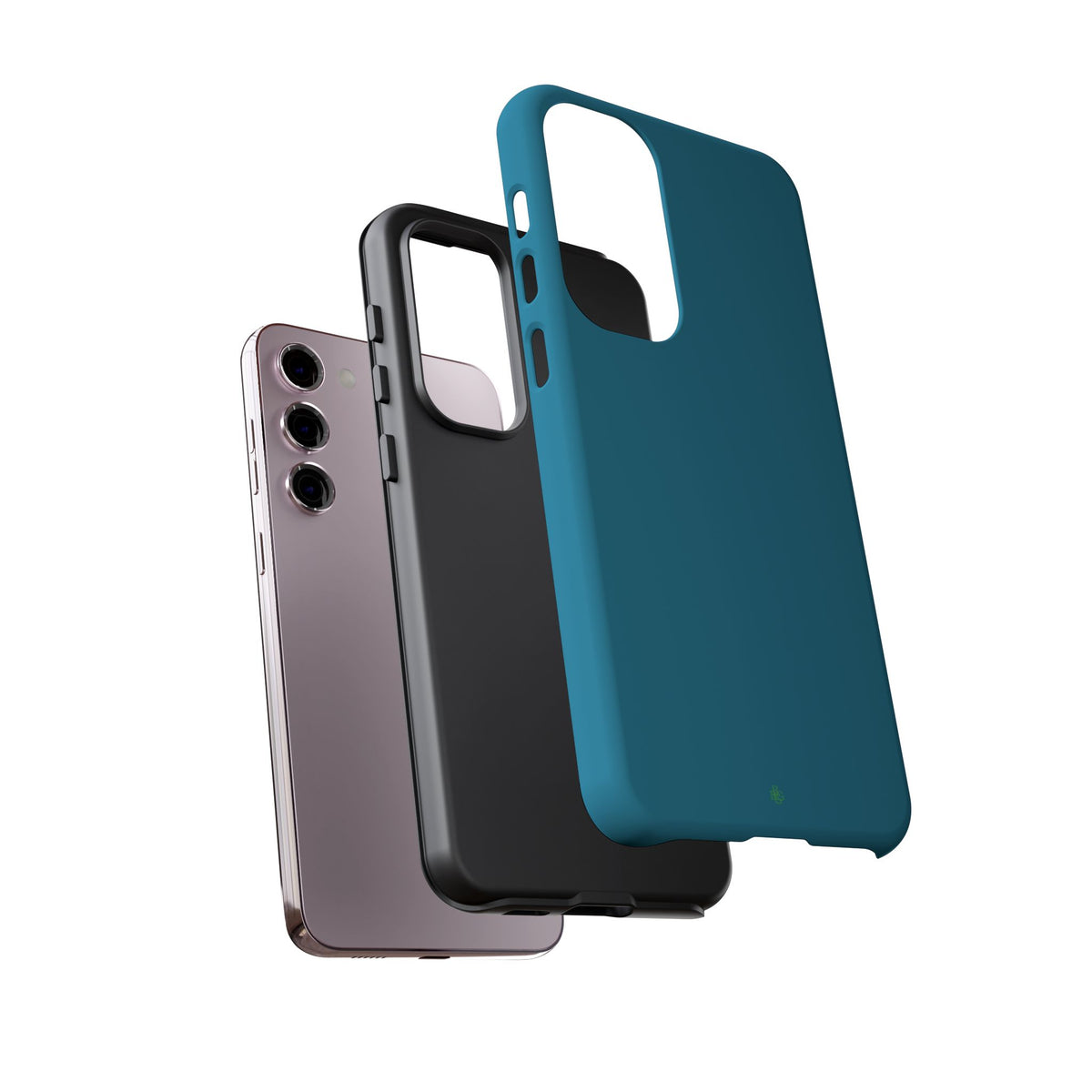 Teal Green RG Tough Phone Case for iPhone, Galaxy, or Google Pixel