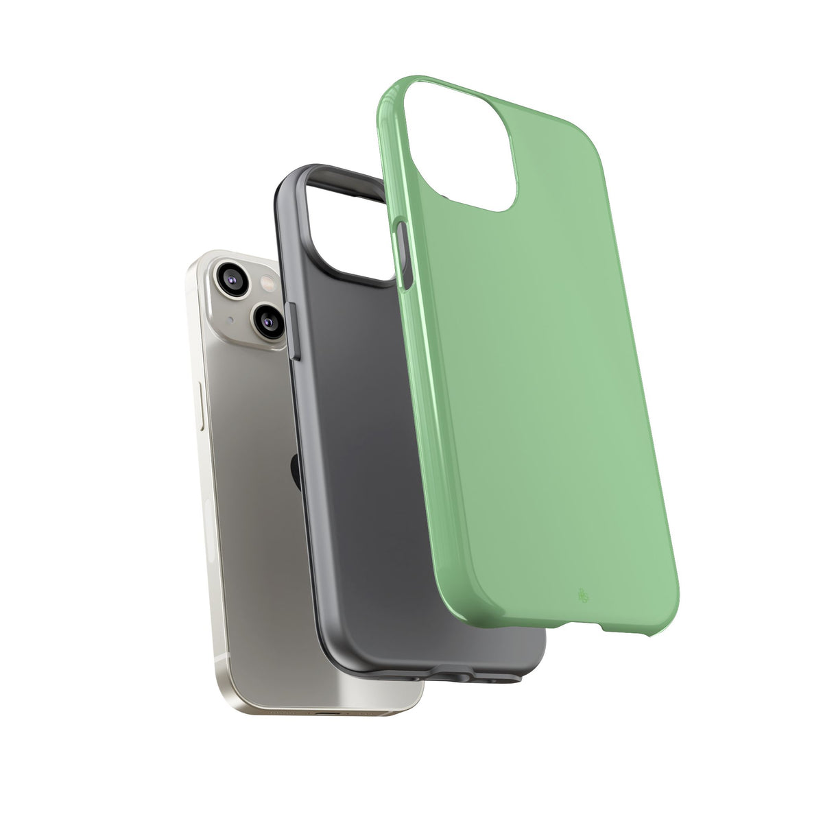 Mint Green Tough Phone Case for iPhone, Galaxy, or Google Pixel