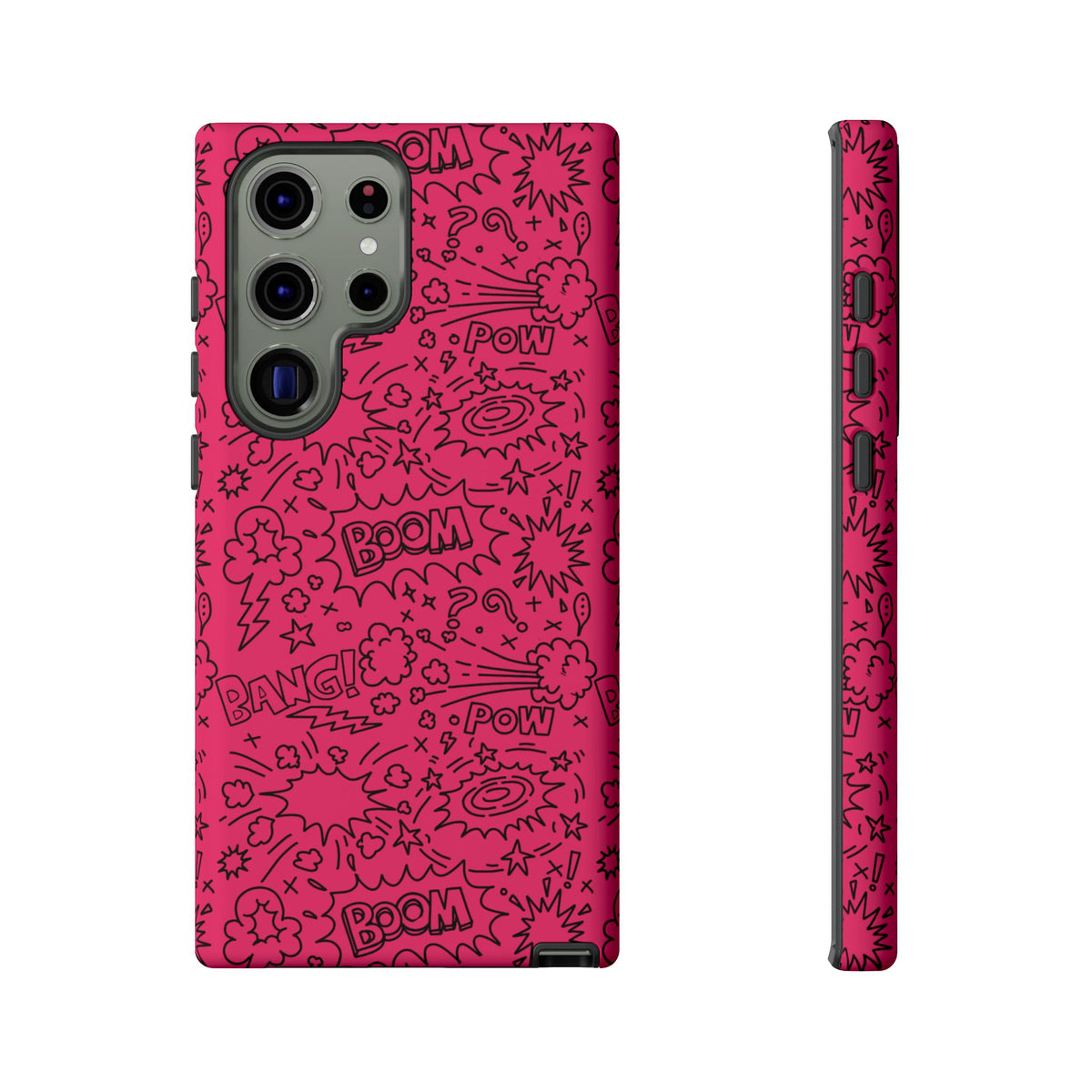 Boom Wow Tough Case for iPhone, Galaxy, or Google Pixel