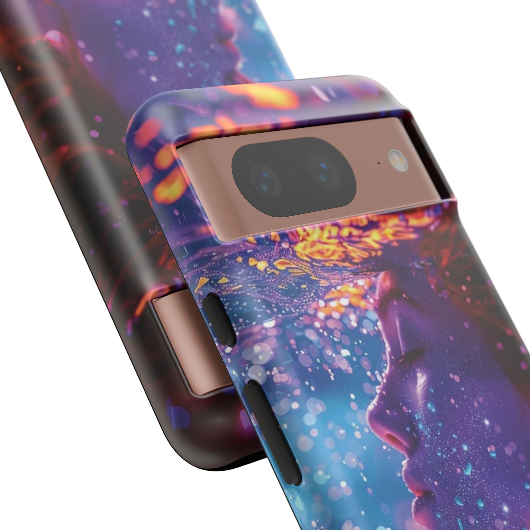 Meditating Underwater Tough Phone Case for iPhone, Galaxy, or Google Pixel