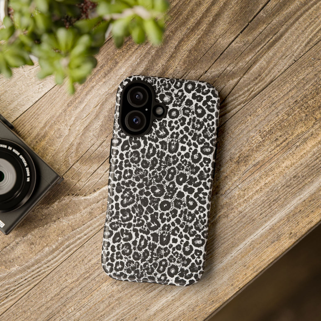 Leopard Tough Phone Case iPhone, Galaxy, or Google Pixel