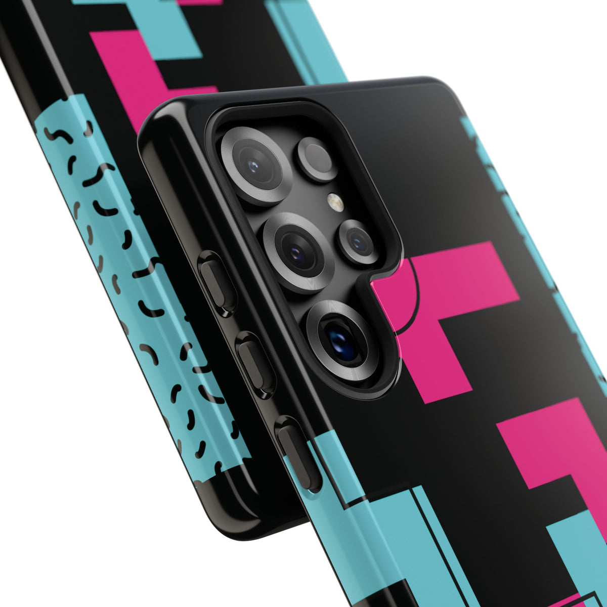 Retro Blocks LOVE Tough Case for iPhone, Galaxy or Google Pixel