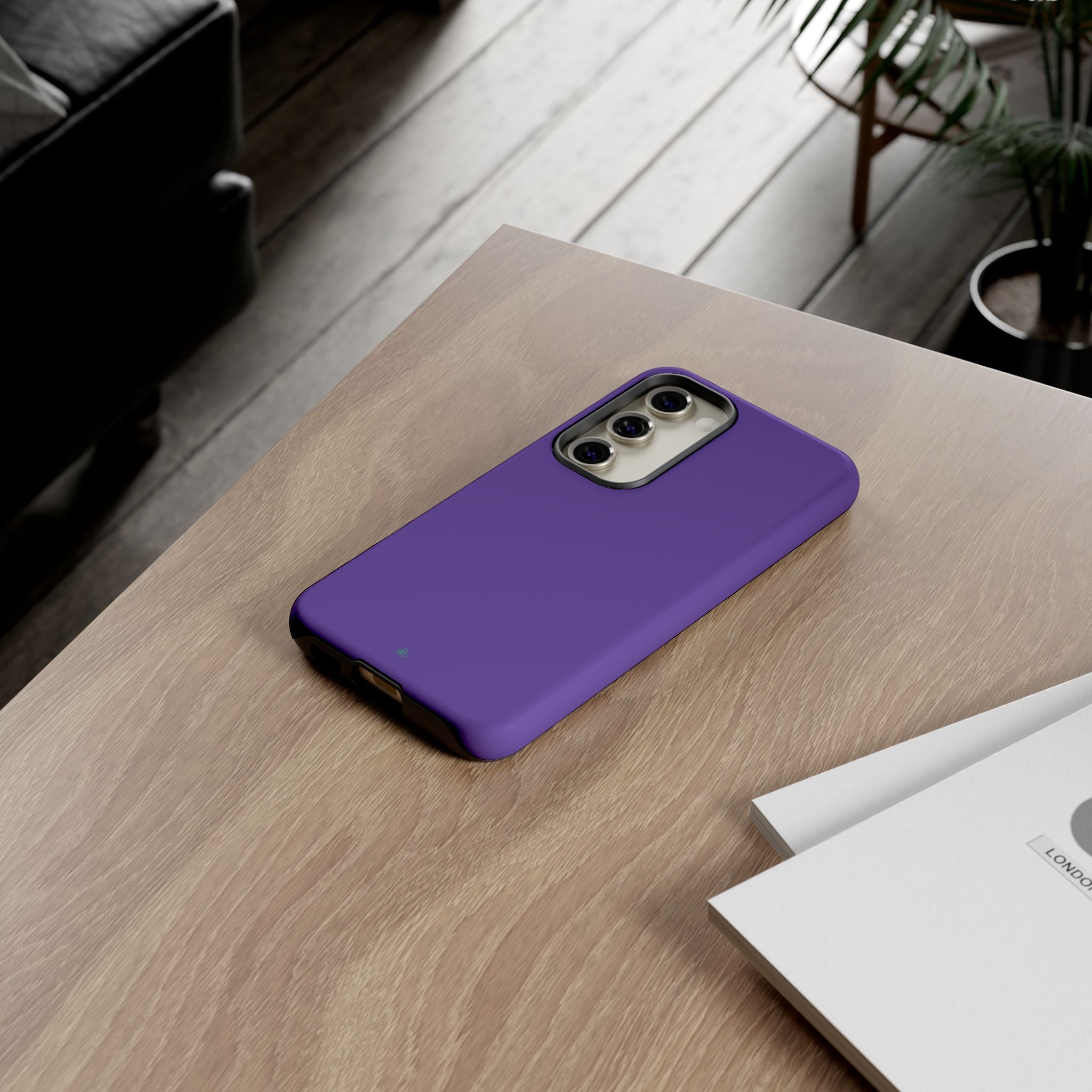 Purple Phone Case for iPhone, Galaxy, or Google Pixel