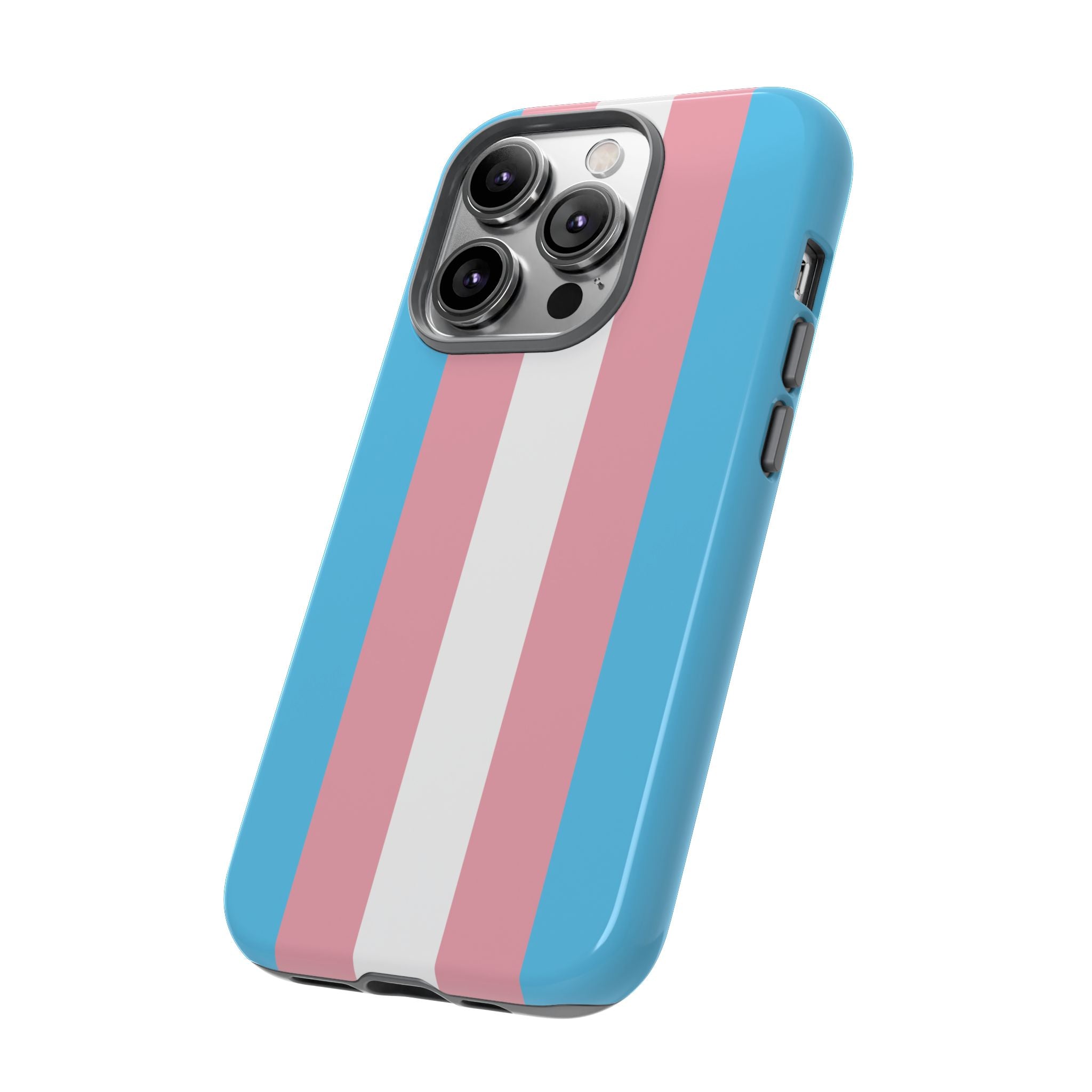 Trans Colors Tough Phone Case for iPhone, Galaxy, or Google Pixel