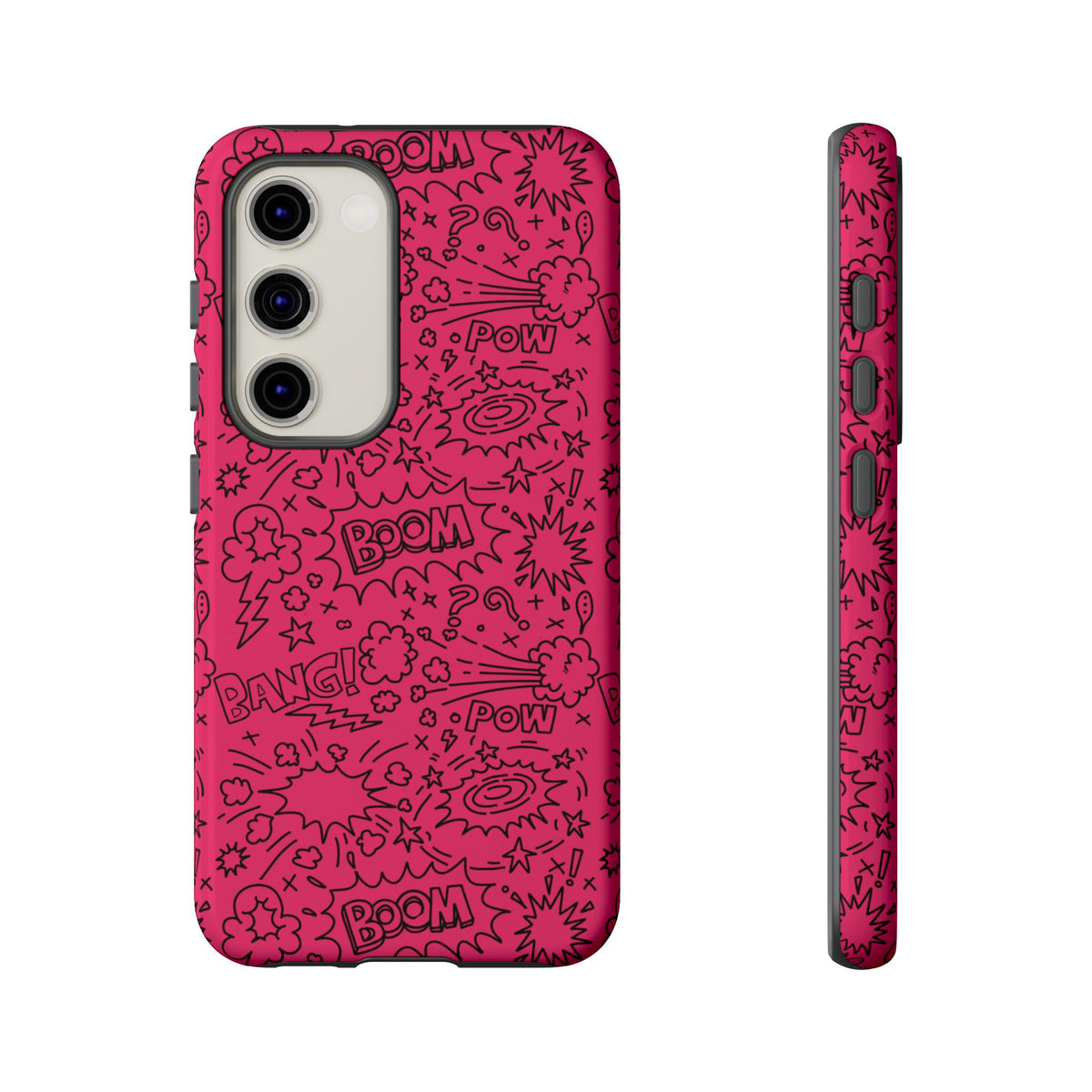 Boom Wow Tough Case for iPhone, Galaxy, or Google Pixel
