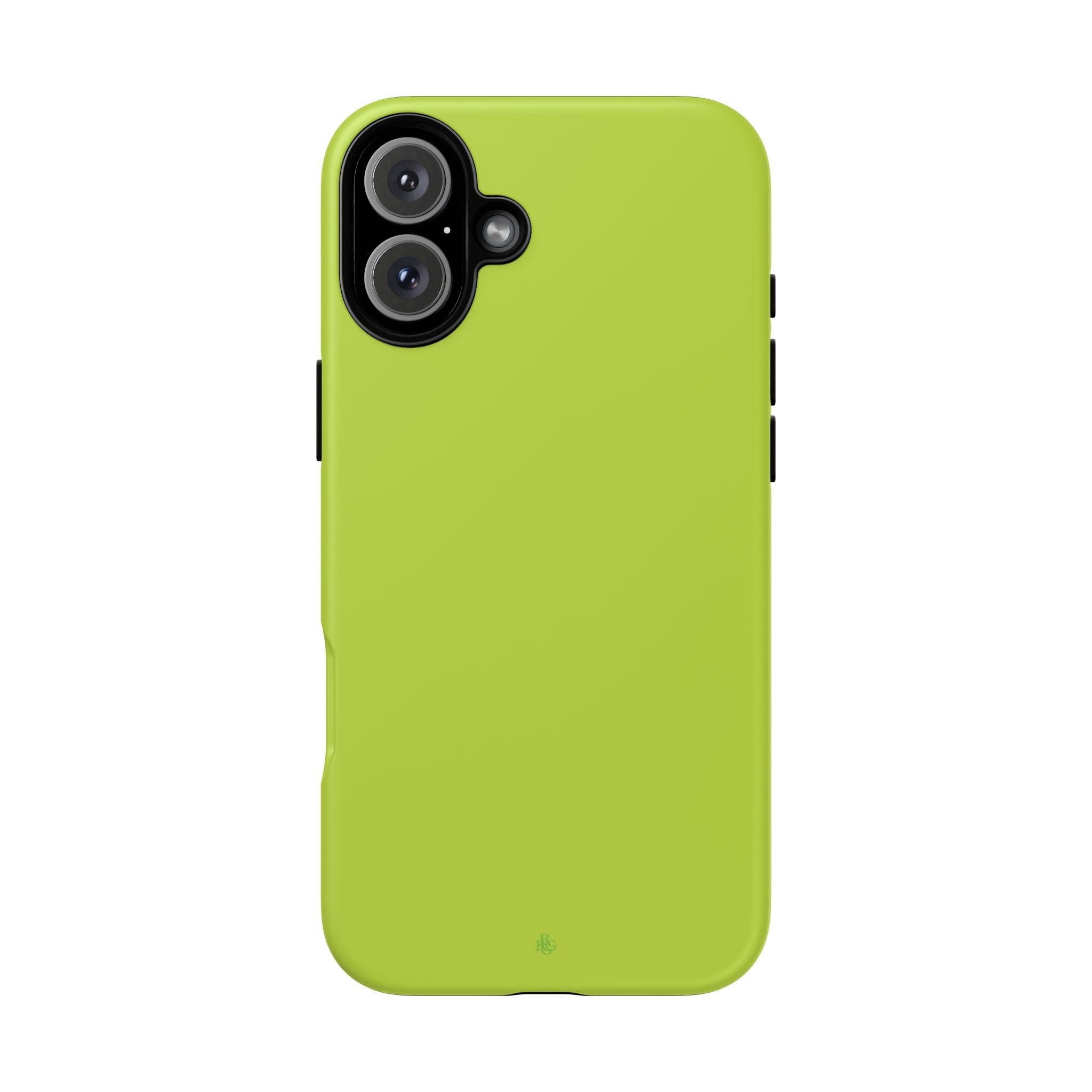 Neon Yellow RG Tough Case for iPhone, Galaxy, or Google Pixel