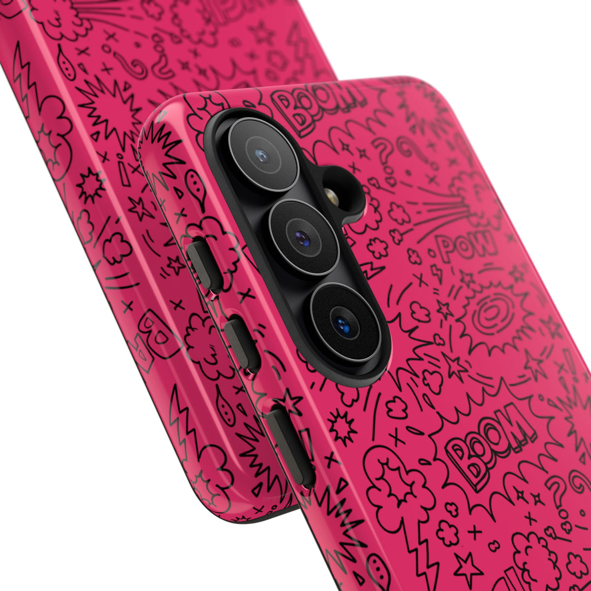 Boom Wow Tough Case for iPhone, Galaxy, or Google Pixel