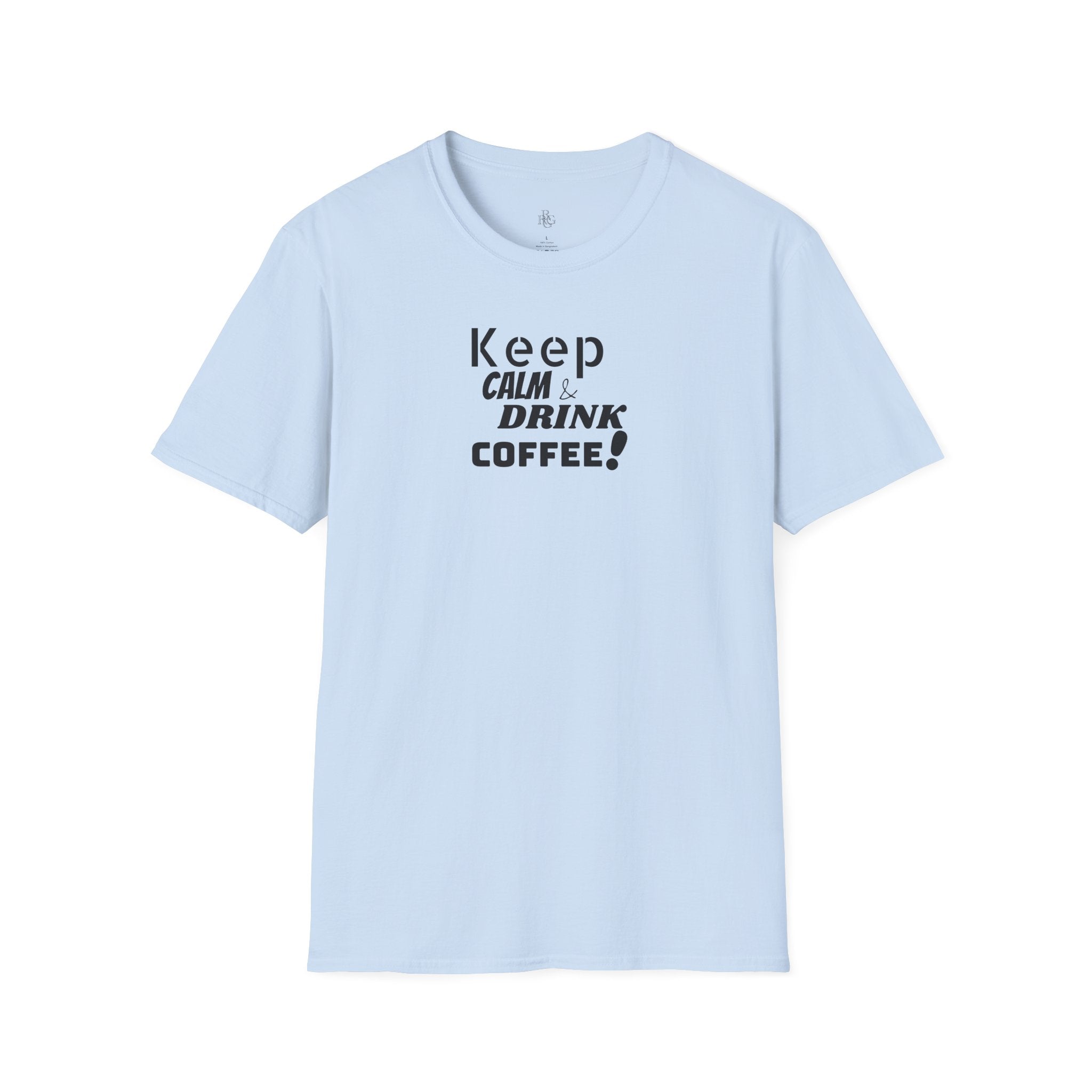 Keep Calm... Coffee Unisex Softstyle T-Shirt