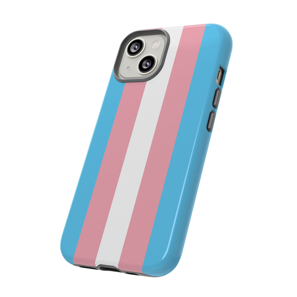 Trans Colors Tough Phone Case for iPhone, Galaxy, or Google Pixel