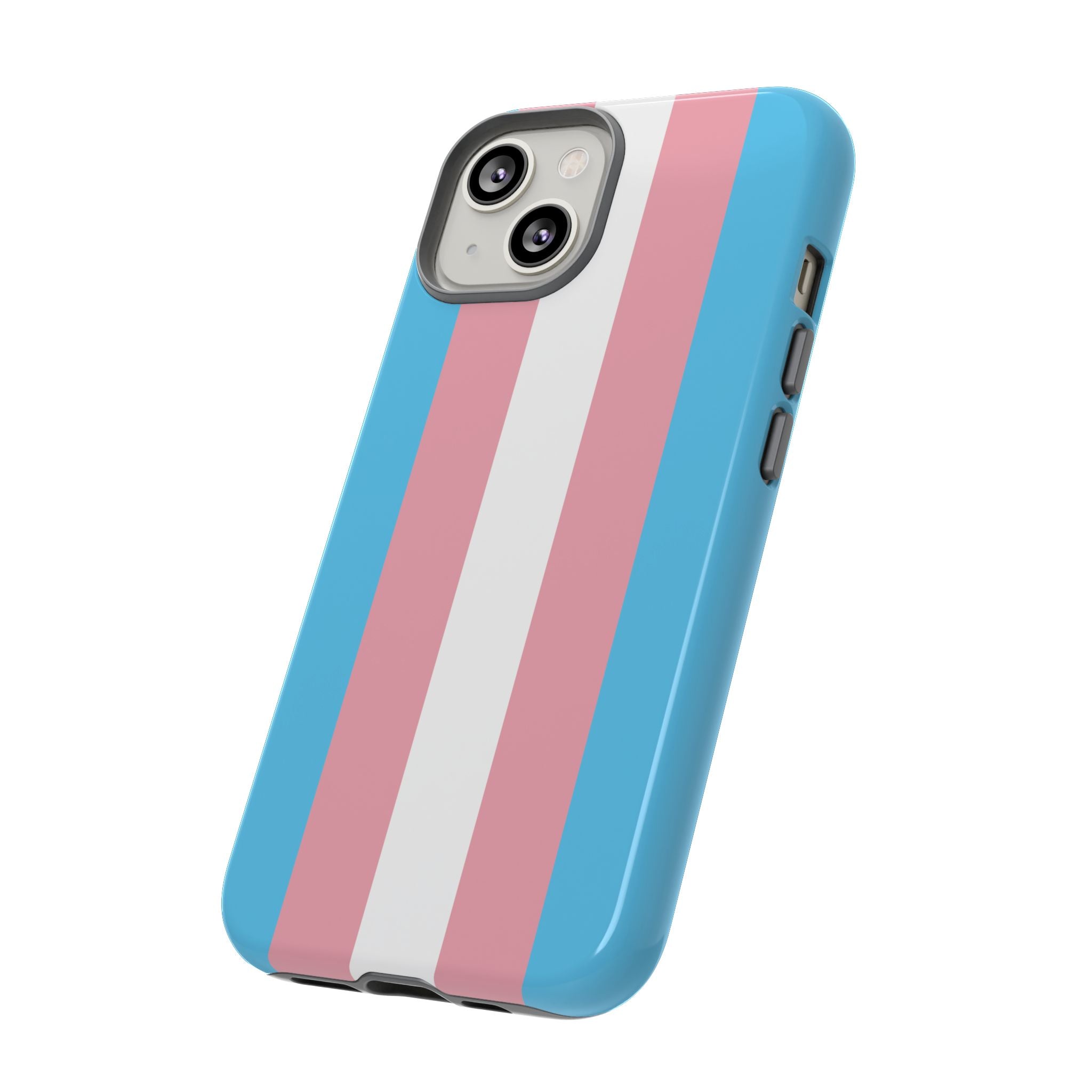 Trans Colors Tough Phone Case for iPhone, Galaxy, or Google Pixel