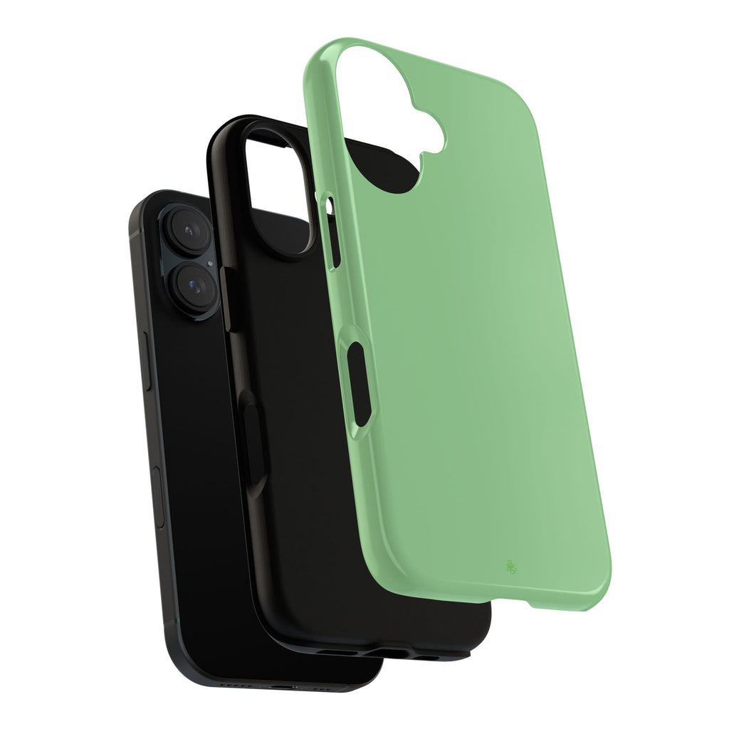 Mint Green Tough Phone Case for iPhone, Galaxy, or Google Pixel