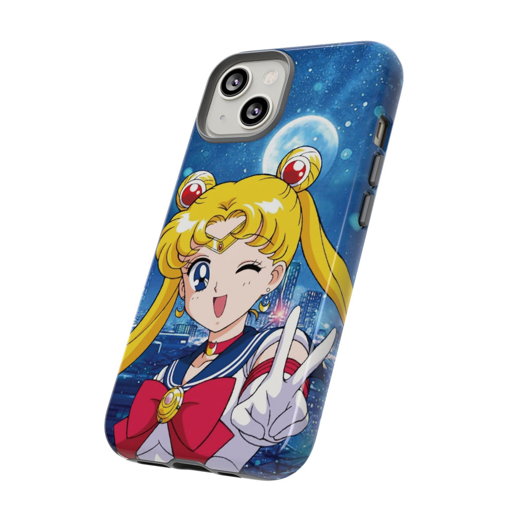 Blue S Moon Tough Case for iPhone, Galaxy, or Google Pixel