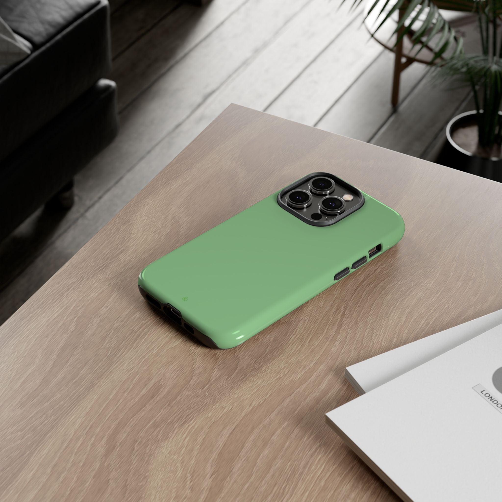 Mint Green Tough Phone Case for iPhone, Galaxy, or Google Pixel