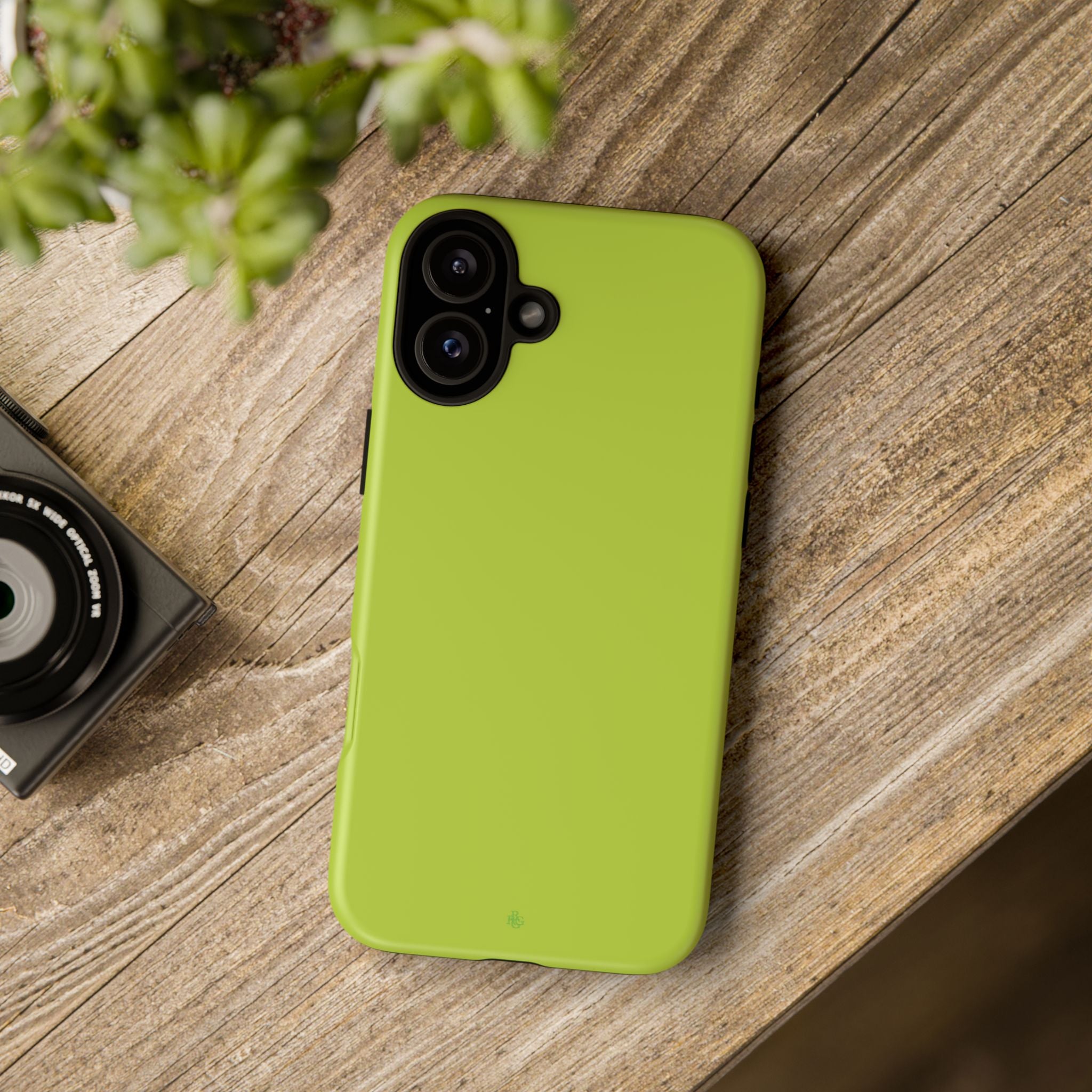 Neon Yellow RG Tough Case for iPhone, Galaxy, or Google Pixel