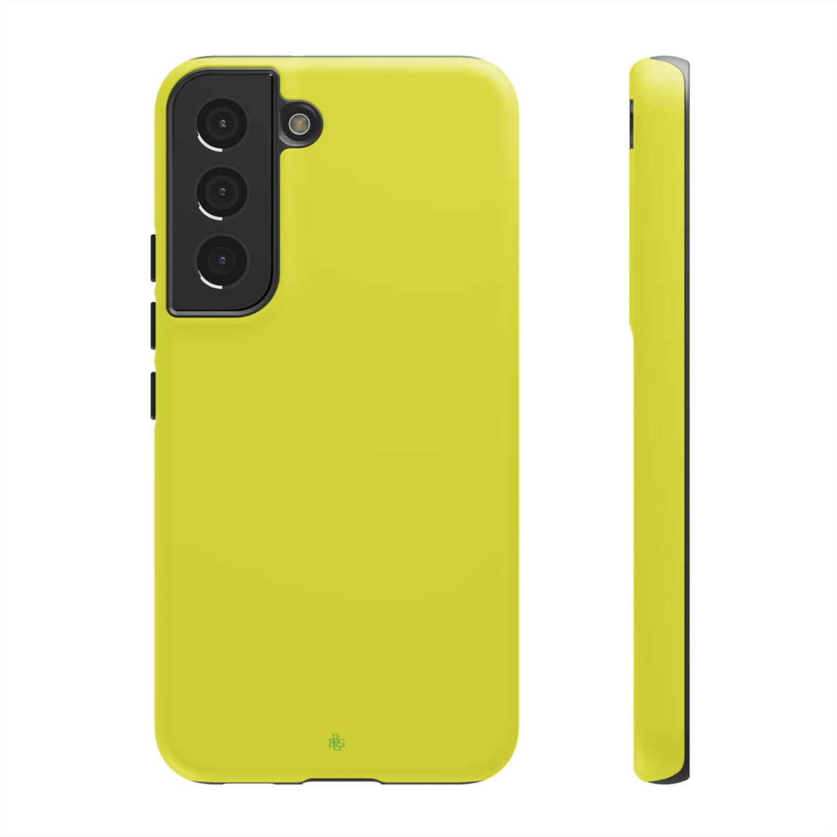 Yellow RG Tough Phone Case for iPhone, Galaxy, or Google Pixel
