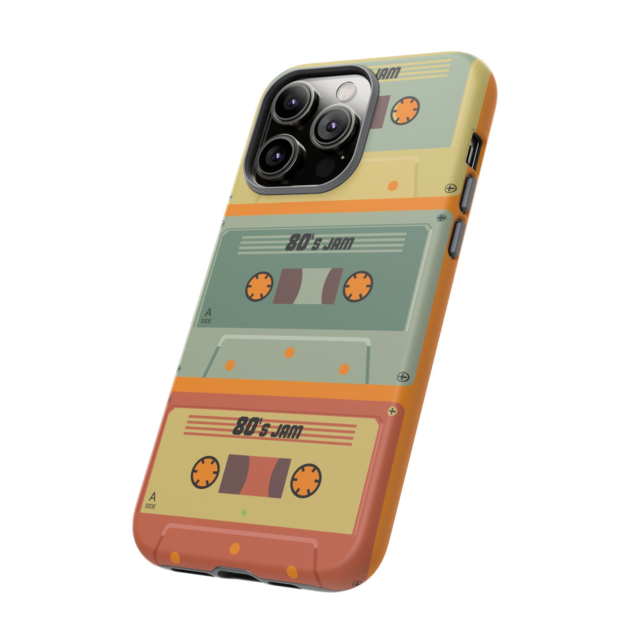 Retro 80's Jam RG Tough Phone Case for iPhone, Galaxy, or Google PIXEL