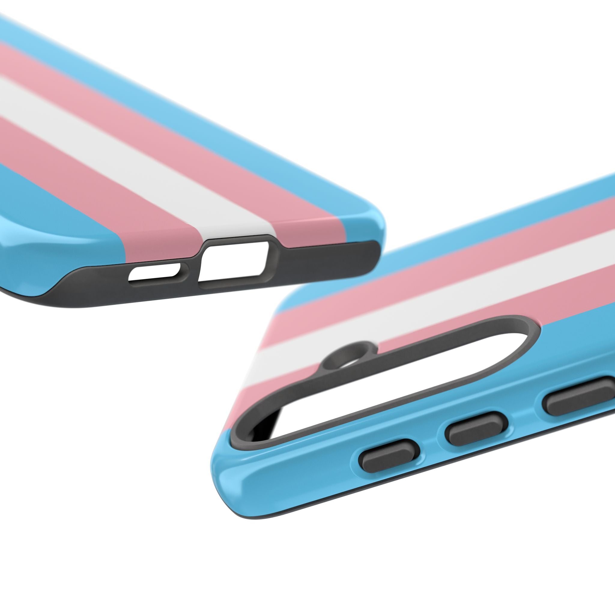 Trans Colors Tough Phone Case for iPhone, Galaxy, or Google Pixel