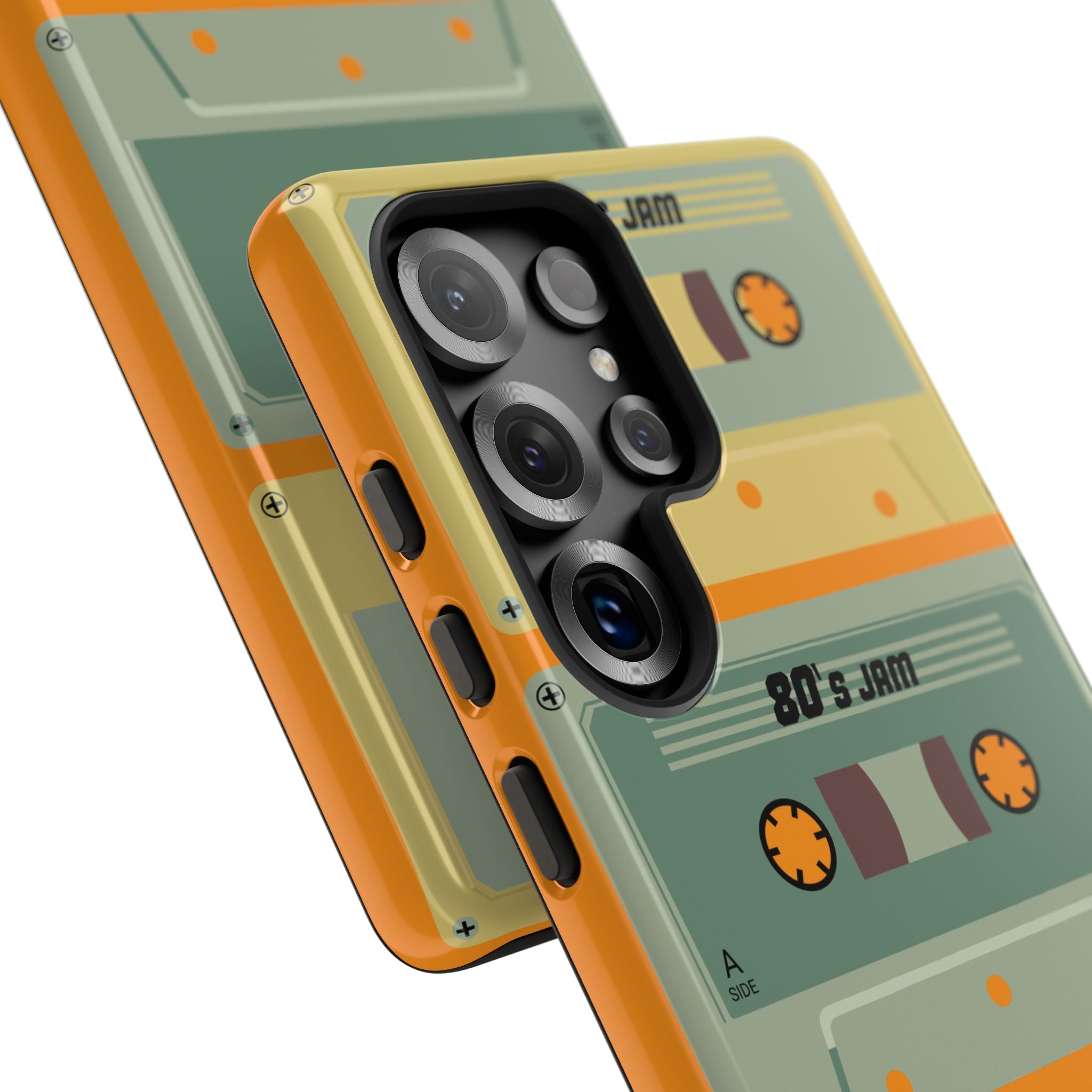 Retro 80's Jam RG Tough Phone Case for iPhone, Galaxy, or Google PIXEL