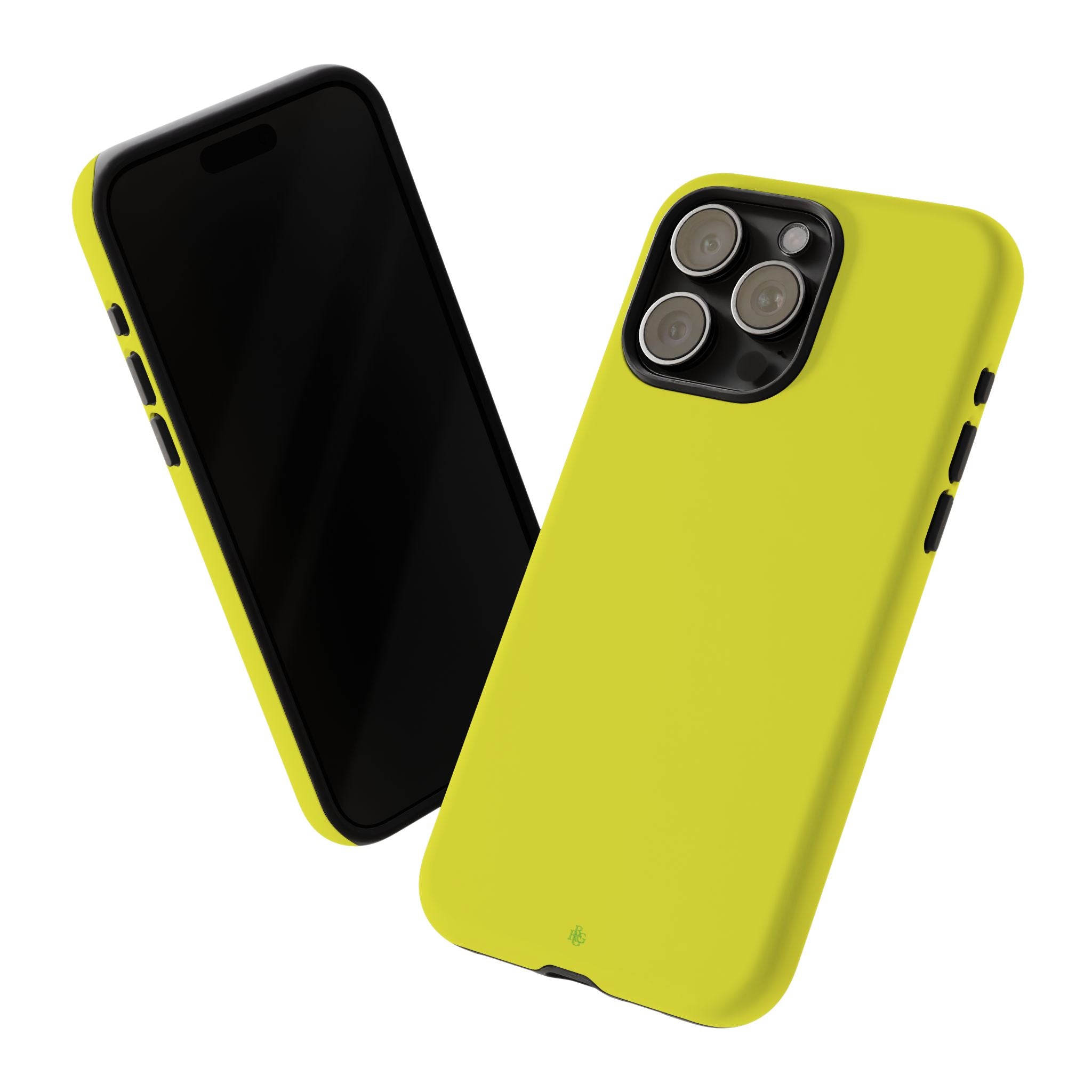 Yellow RG Tough Phone Case for iPhone, Galaxy, or Google Pixel