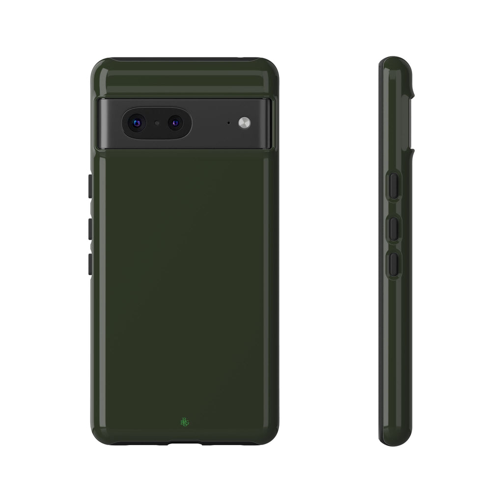 Olive Green Tough Phone Case for iPhone, Galaxy and Google Pixel