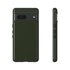 Olive Green Tough Phone Case for iPhone, Galaxy and Google Pixel