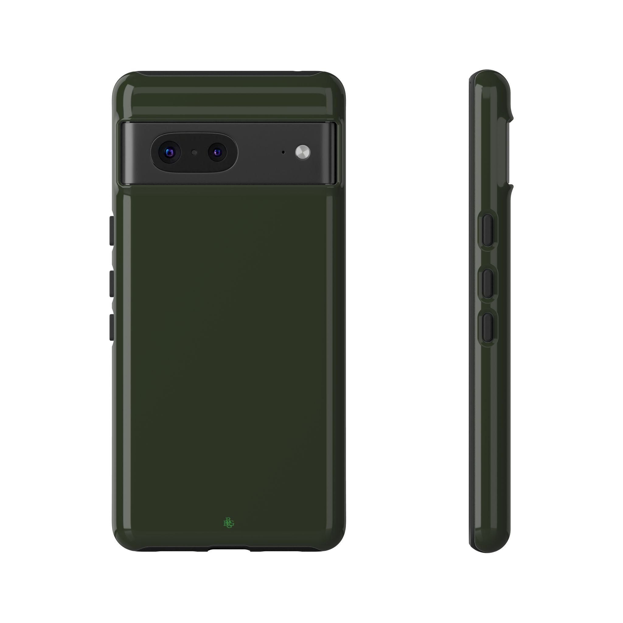 Olive Green Tough Phone Case for iPhone, Galaxy and Google Pixel
