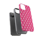 Vibrant Pink LOVE Tough Case iPhone, Galaxy, or Google Pixel