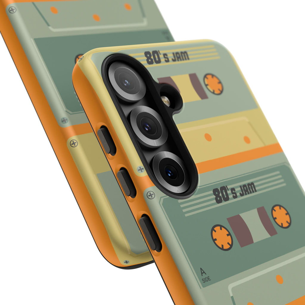 Retro 80's Jam RG Tough Phone Case for iPhone, Galaxy, or Google PIXEL