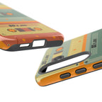 Retro 80's Jam RG Tough Phone Case for iPhone, Galaxy, or Google PIXEL