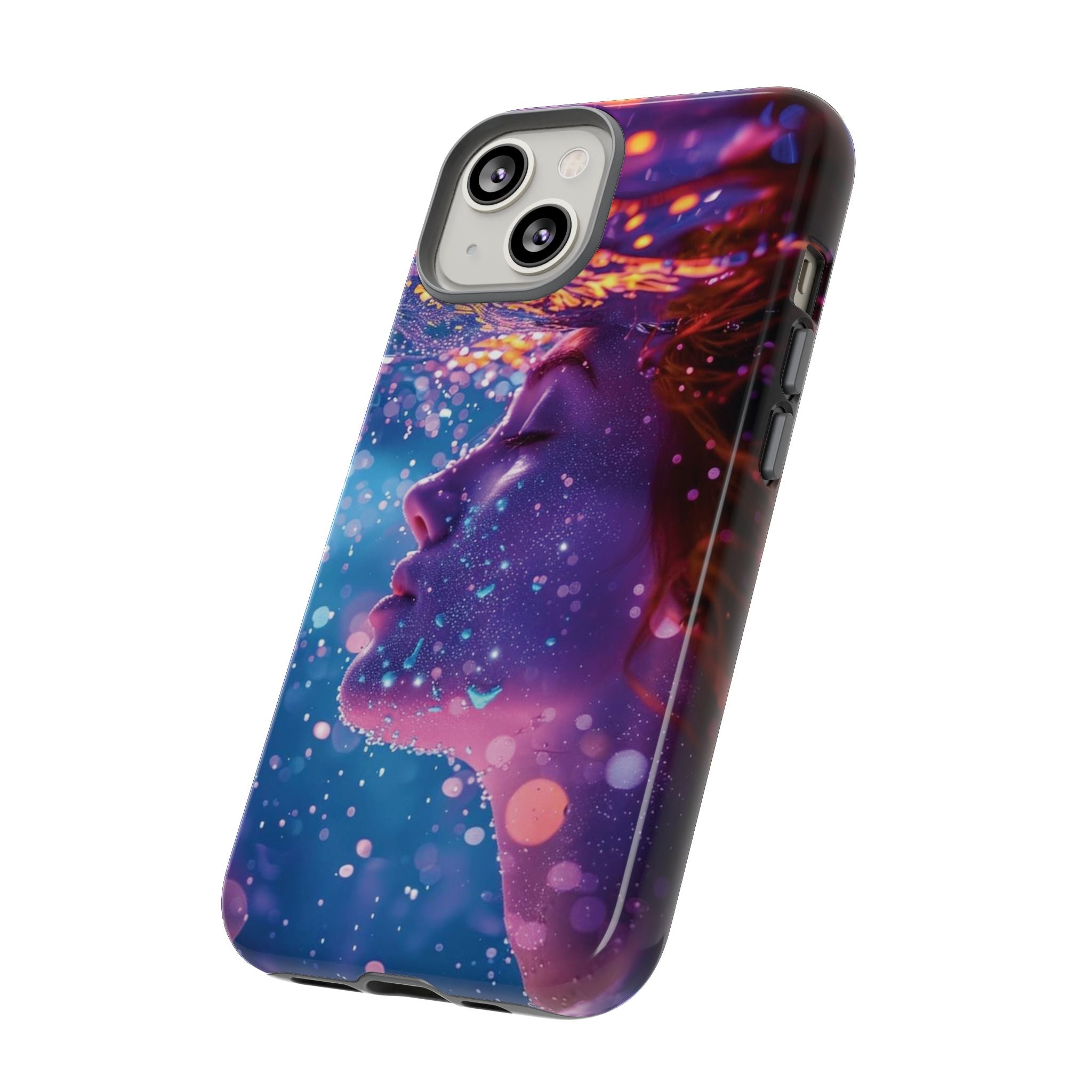 Meditating Underwater Tough Phone Case for iPhone, Galaxy, or Google Pixel
