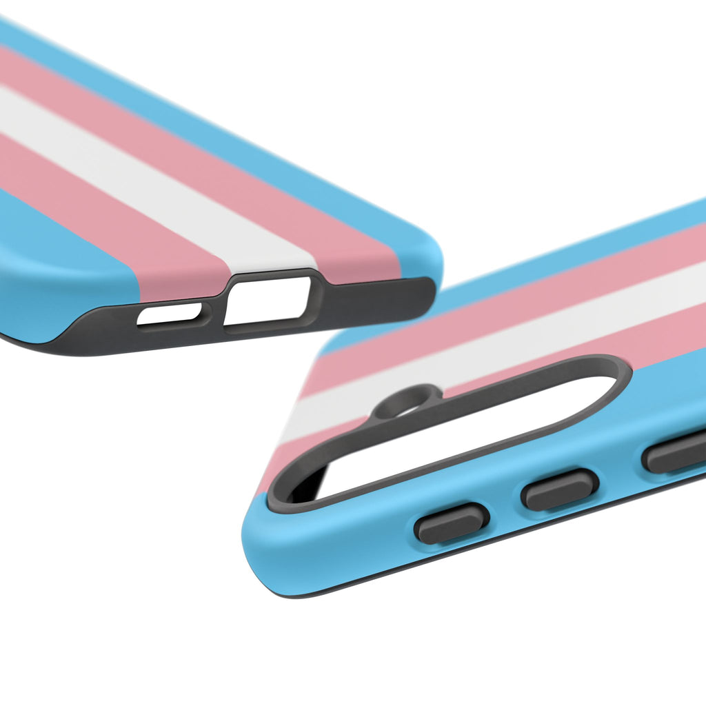 Trans Colors Tough Phone Case for iPhone, Galaxy, or Google Pixel