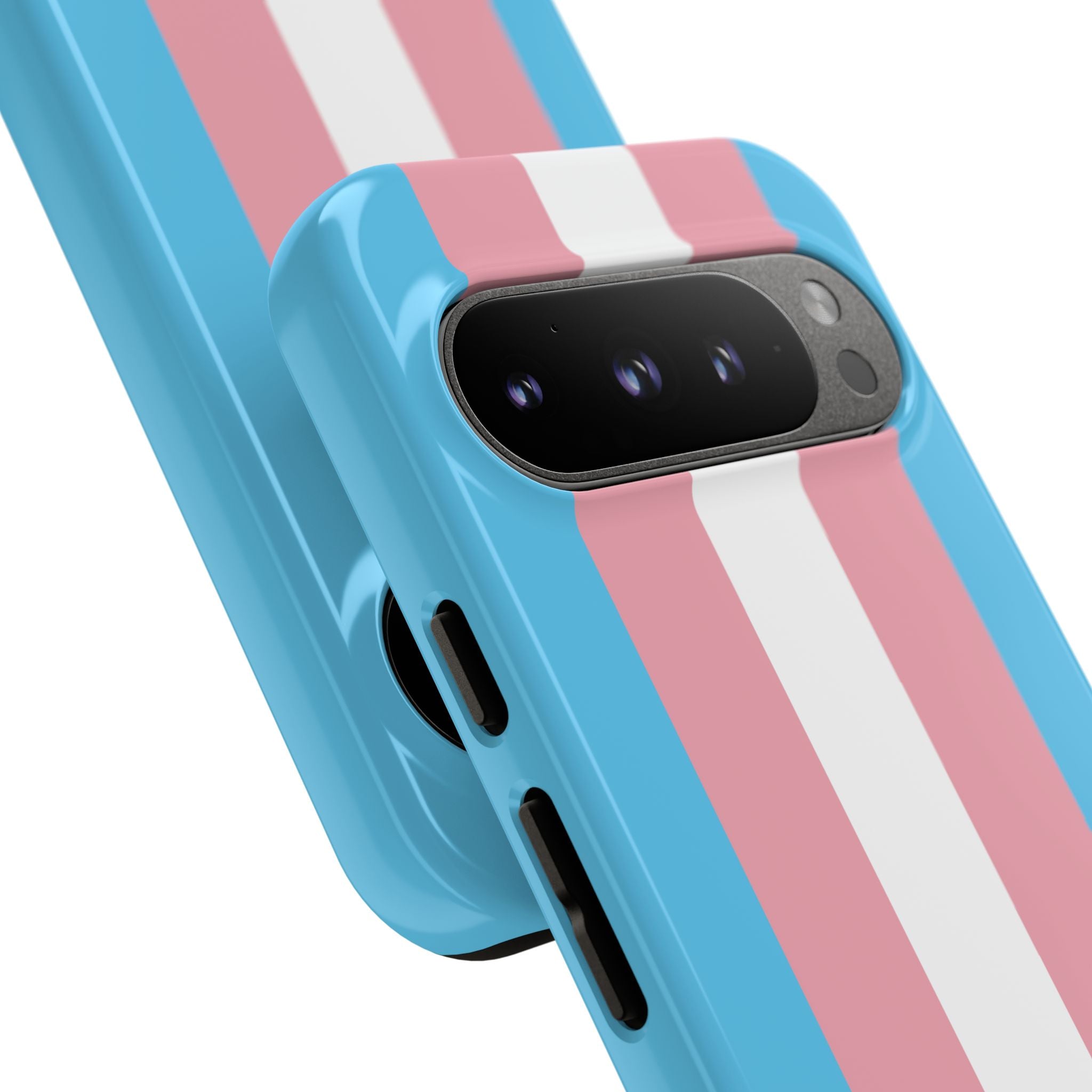 Trans Colors Tough Phone Case for iPhone, Galaxy, or Google Pixel