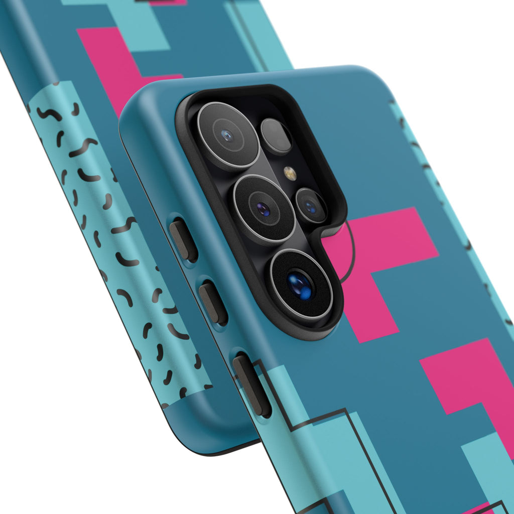 LOVE Teal Green Tough Phone Case for iPhone, Galaxy, or Google Pixel