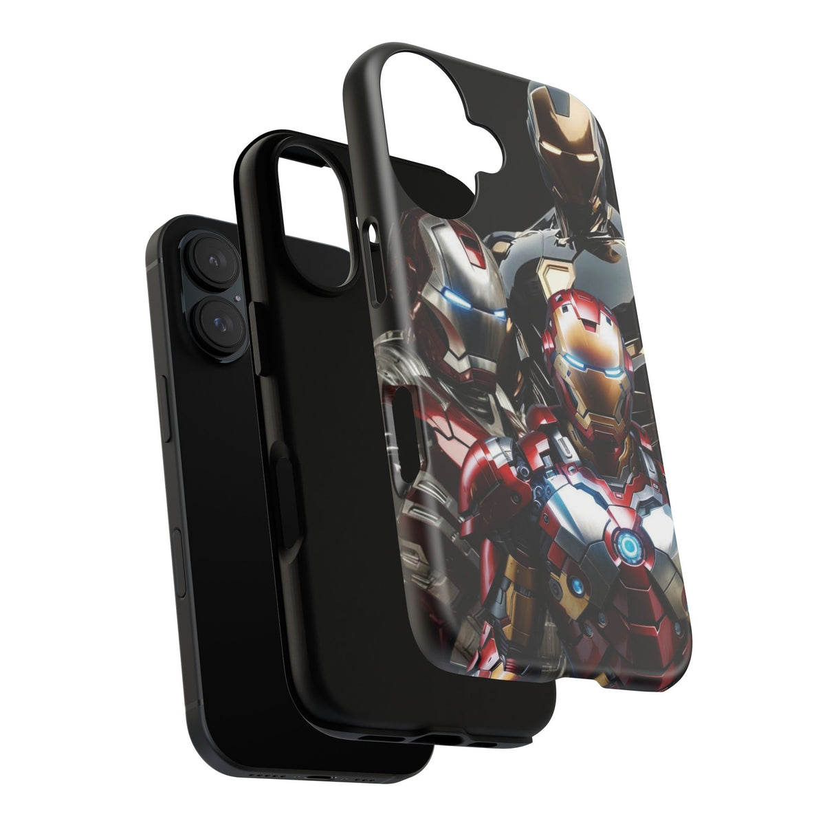 Iron Man Tough Phone Case for iPhone, Galaxy, or Google Pixel