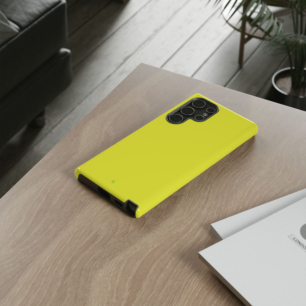 Yellow RG Tough Phone Case for iPhone, Galaxy, or Google Pixel