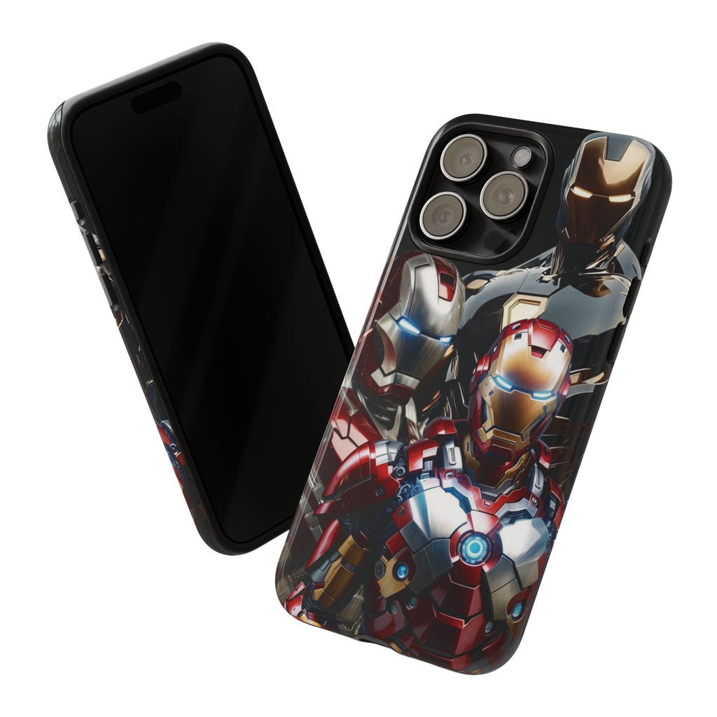 Iron Man Tough Phone Case for iPhone, Galaxy, or Google Pixel