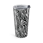 Black and White Zebra Tumbler 20oz
