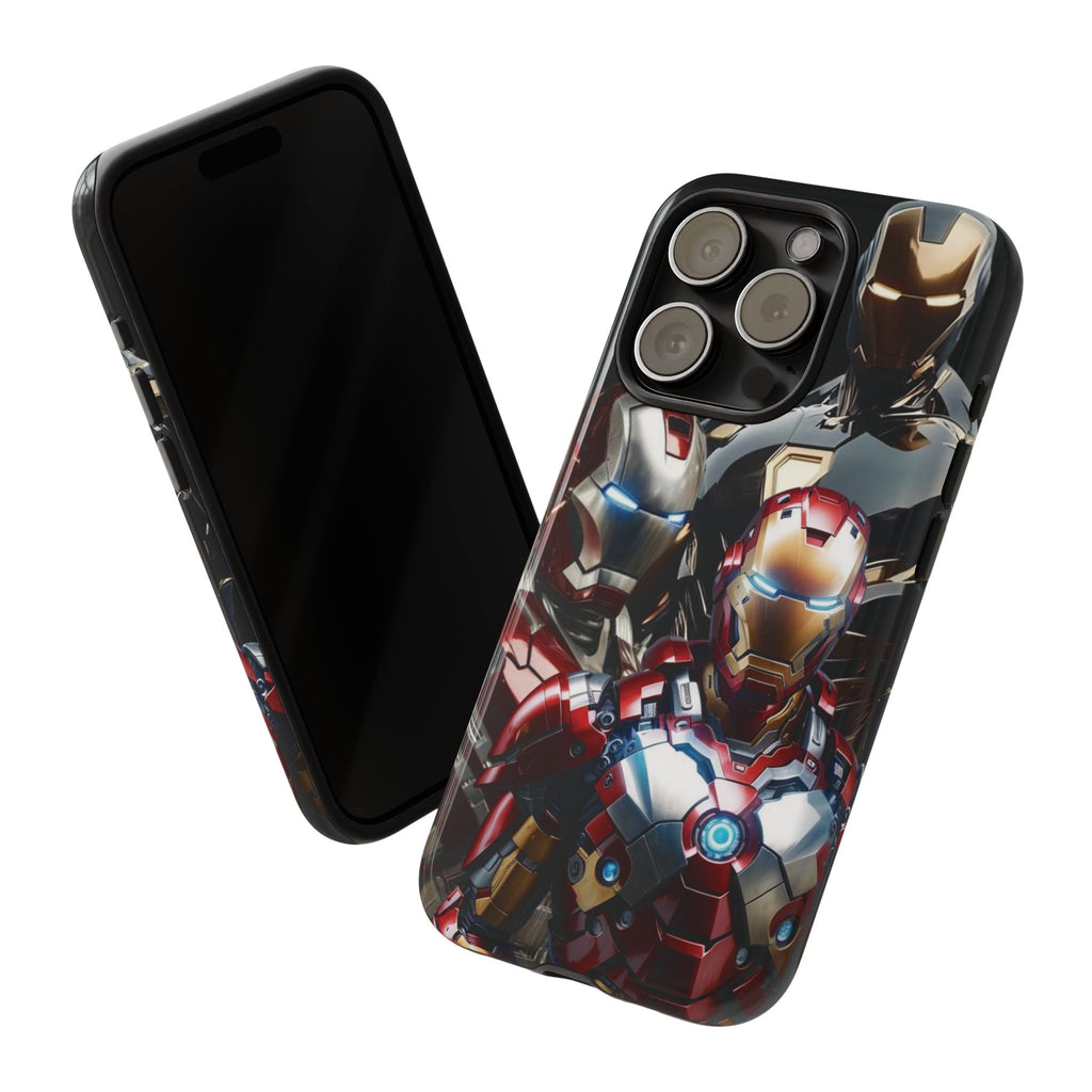 Iron Man Tough Phone Case for iPhone, Galaxy, or Google Pixel