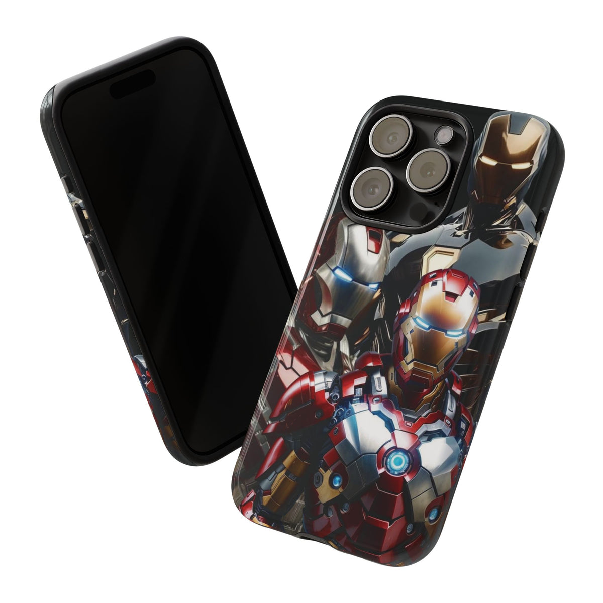 Iron Man Tough Phone Case for iPhone, Galaxy, or Google Pixel